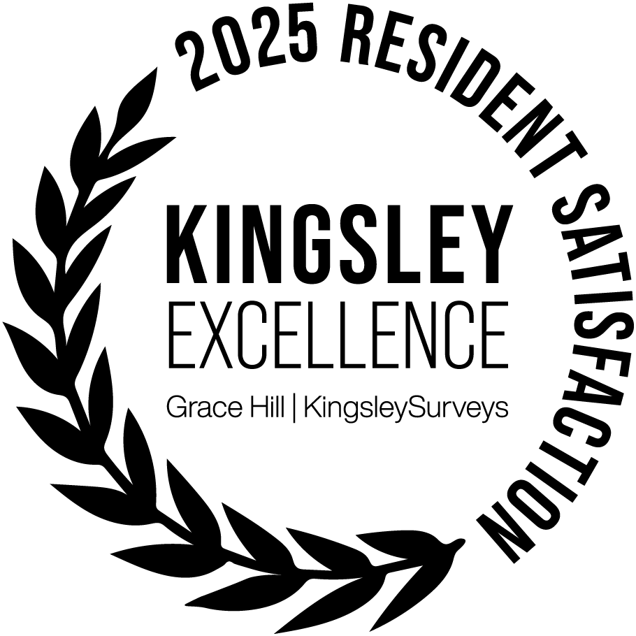 Kingsley Excellence 2025 Resident Satisfaction logo
